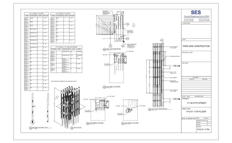 111 West 57th 5 24 Sheet P10 V1 11th P10 V1 11th Floor